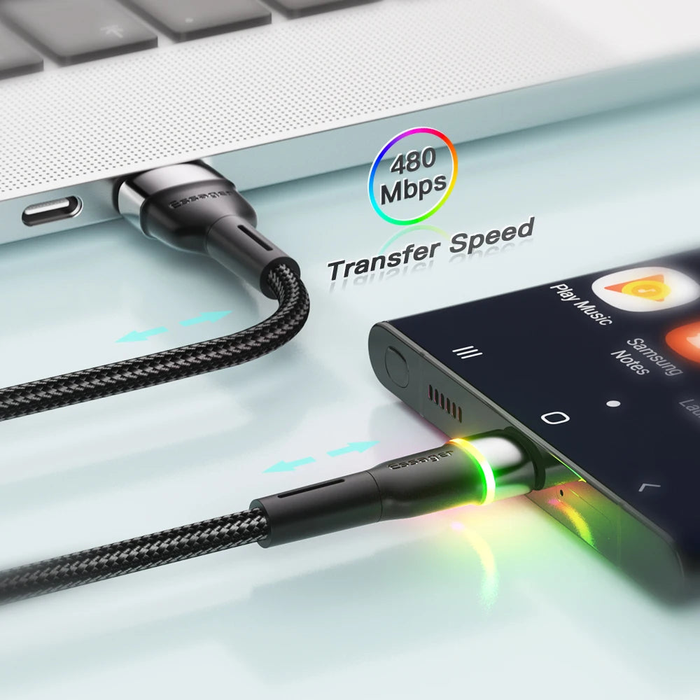 USB Type C Cable 3A Fast Charger Cable