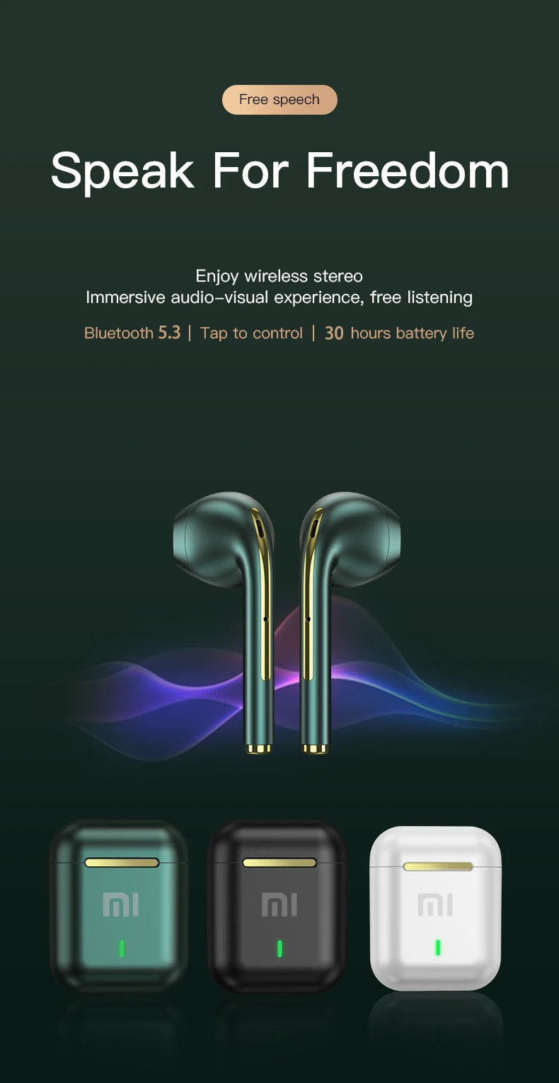 Bluetooth waterproof TWS noise cancelling headset