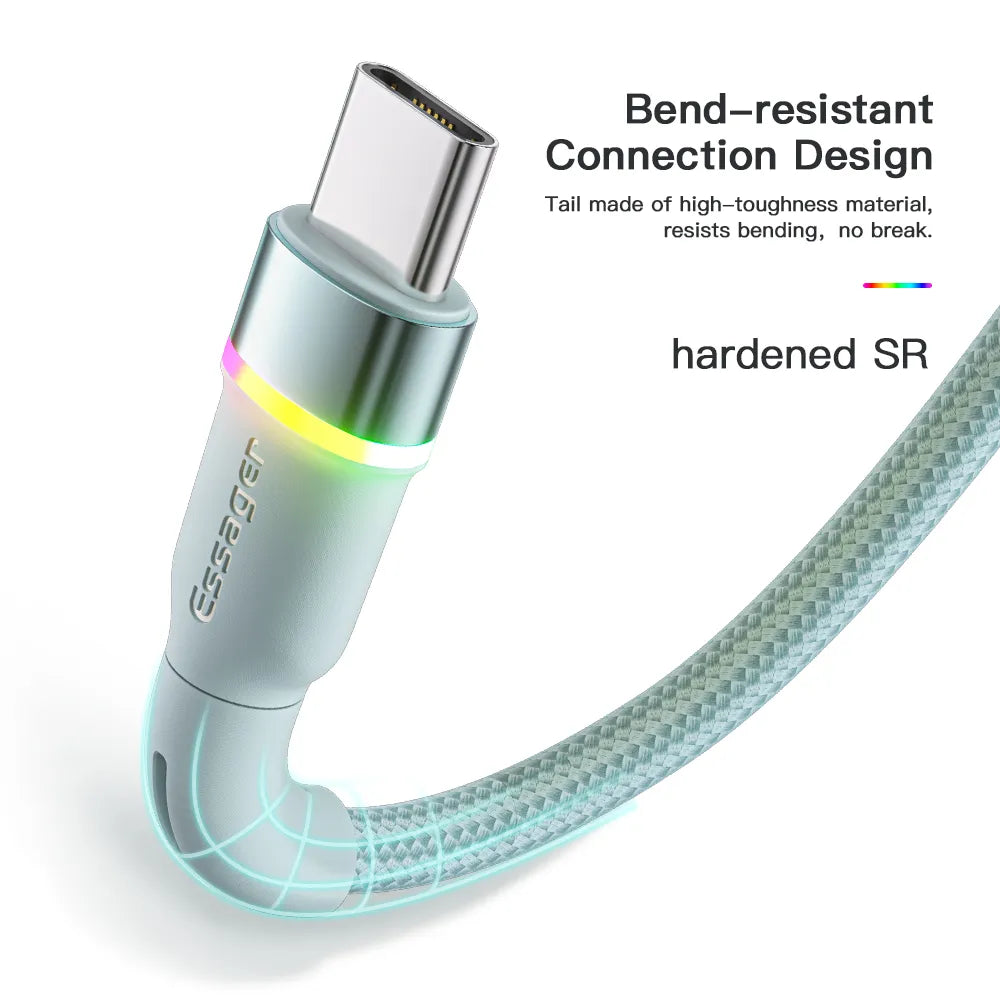 USB Type C Cable 3A Fast Charger Cable