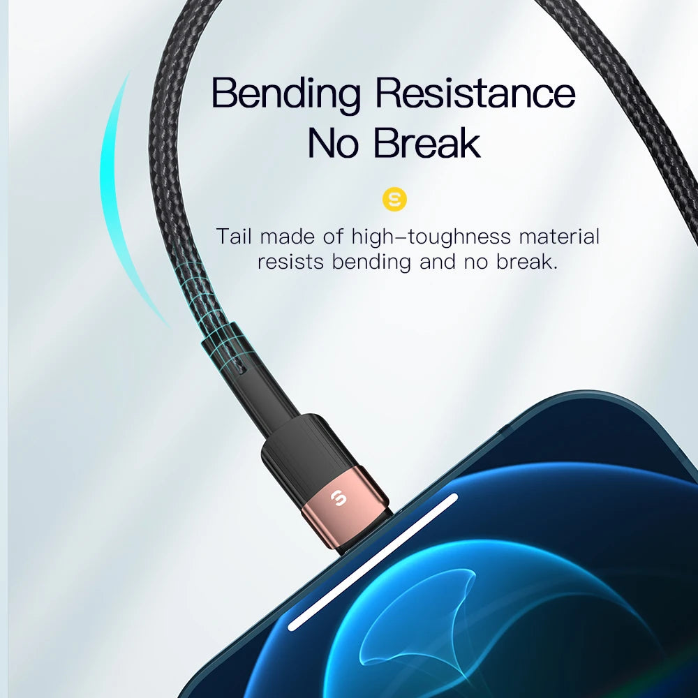USB Fast Charging Cable for iPhone Cord