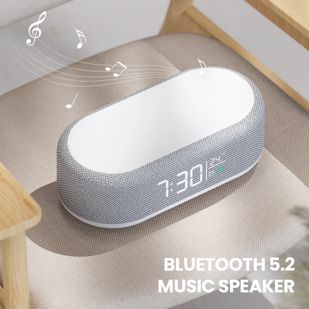 Speaker RGB Light Portable Smart Bluetooth Speaker With Wireless Charger
