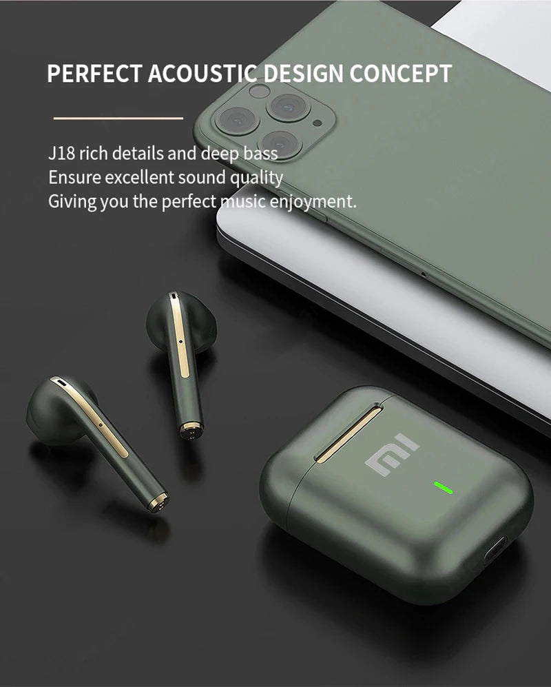 Bluetooth waterproof TWS noise cancelling headset