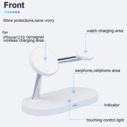 3 in 1 Wireless Fast Charging Station