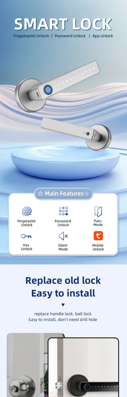 Biometric Fingerprint Smart Door Lock