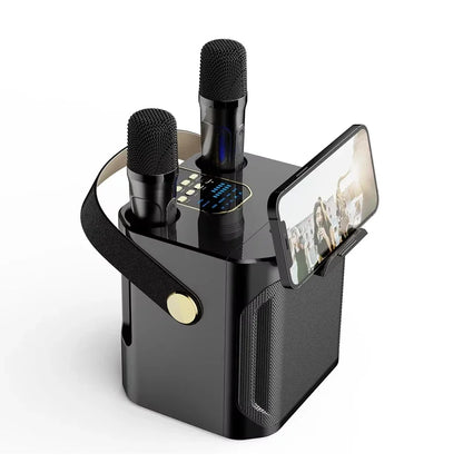 Karaoke Bluetooth Speaker with Dual Microphone