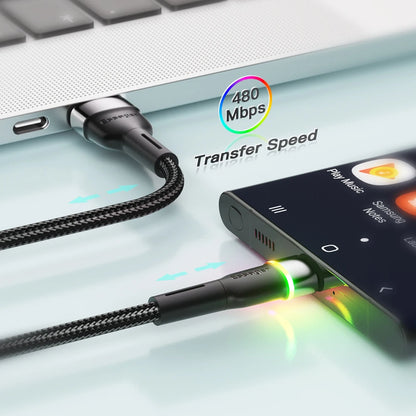 USB Type C Cable 3A Fast Charger Cable