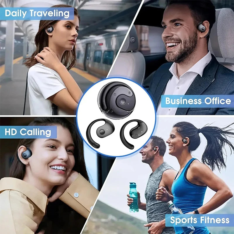 Wireless Bluetooth Ear Hook Earbuds