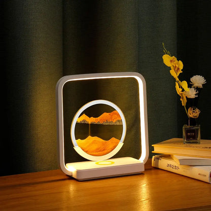 Quicksand Night Light LED Wireless Charger