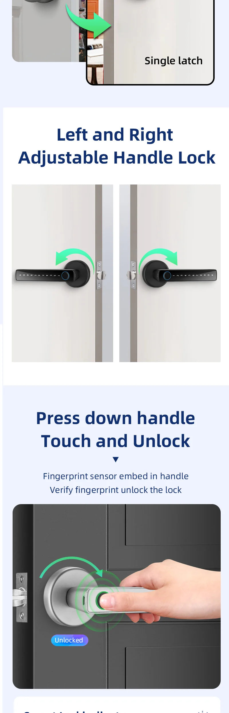 Biometric Fingerprint Smart Door Lock