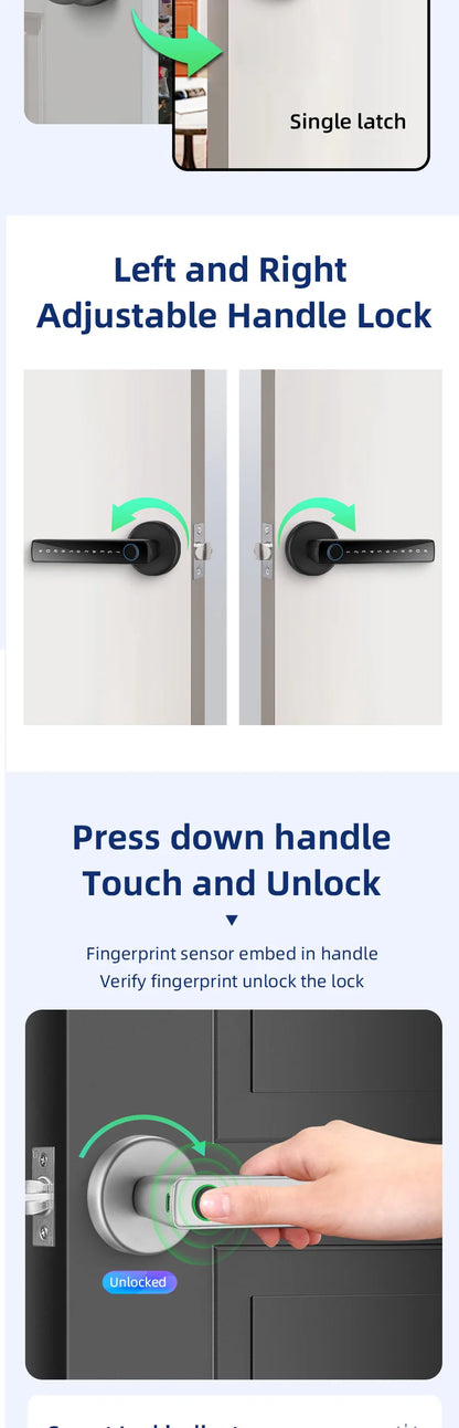 Biometric Fingerprint Smart Door Lock
