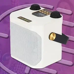 Karaoke Bluetooth Speaker with Dual Microphone