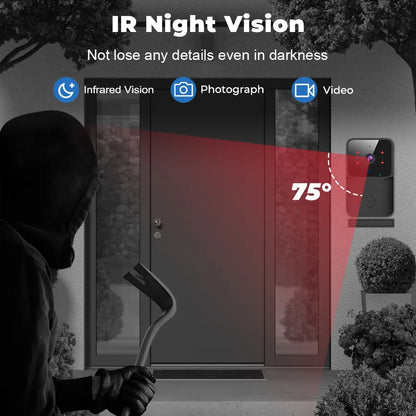 WiFi Video Doorbell Wireless HD Camera