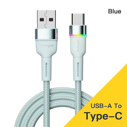 USB Type C Cable 3A Fast Charger Cable