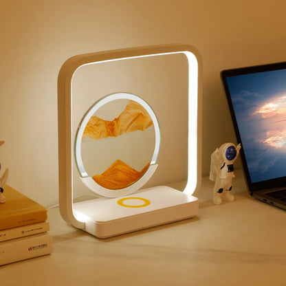 Quicksand Night Light LED Wireless Charger