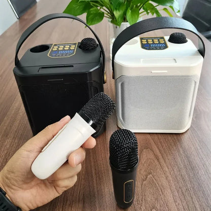 Karaoke Bluetooth Speaker with Dual Microphone