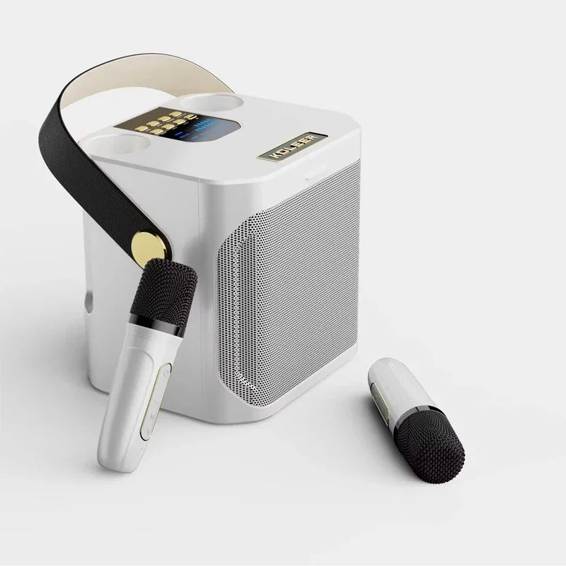 Karaoke Bluetooth Speaker with Dual Microphone