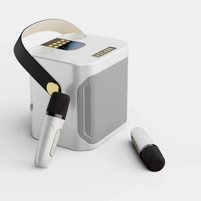 Karaoke Bluetooth Speaker with Dual Microphone