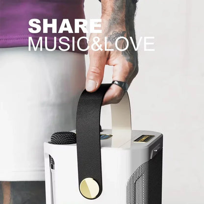 Karaoke Bluetooth Speaker with Dual Microphone