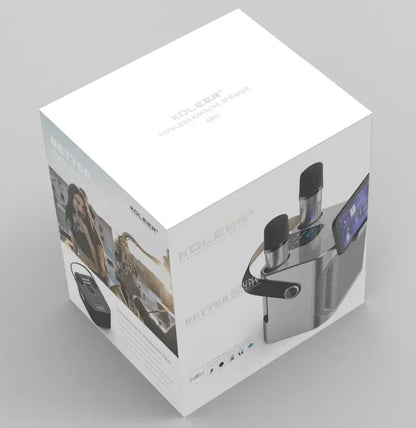 Karaoke Bluetooth Speaker with Dual Microphone