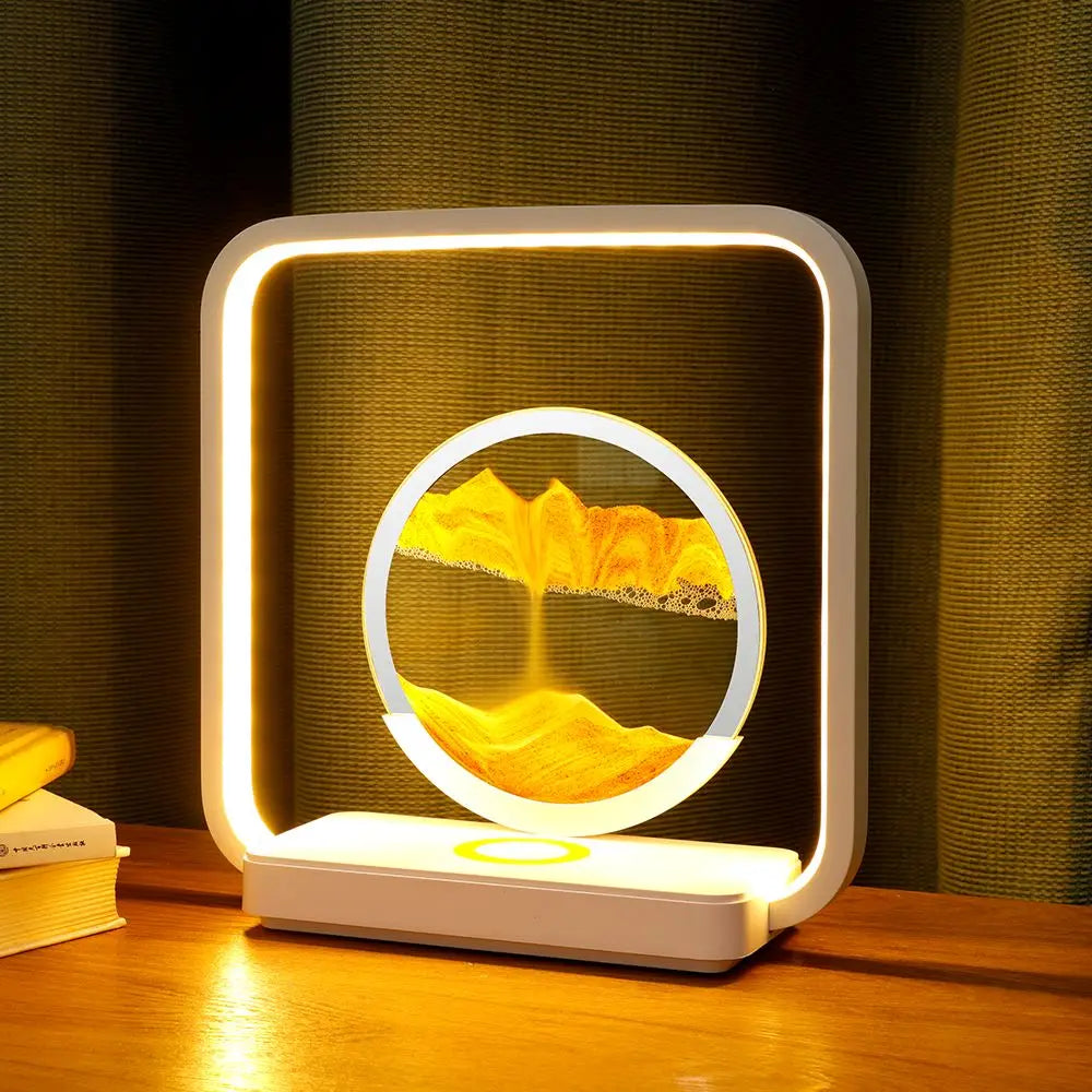 Quicksand Night Light LED Wireless Charger