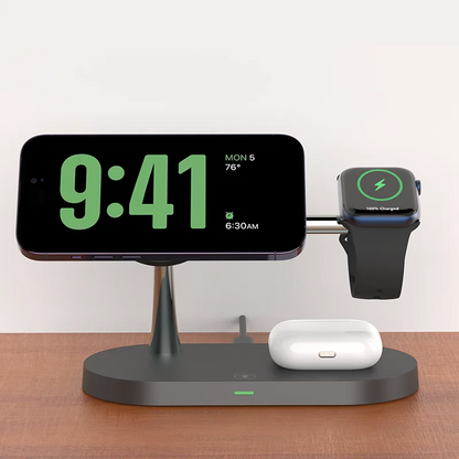 3 in 1 Wireless Fast Charging Station