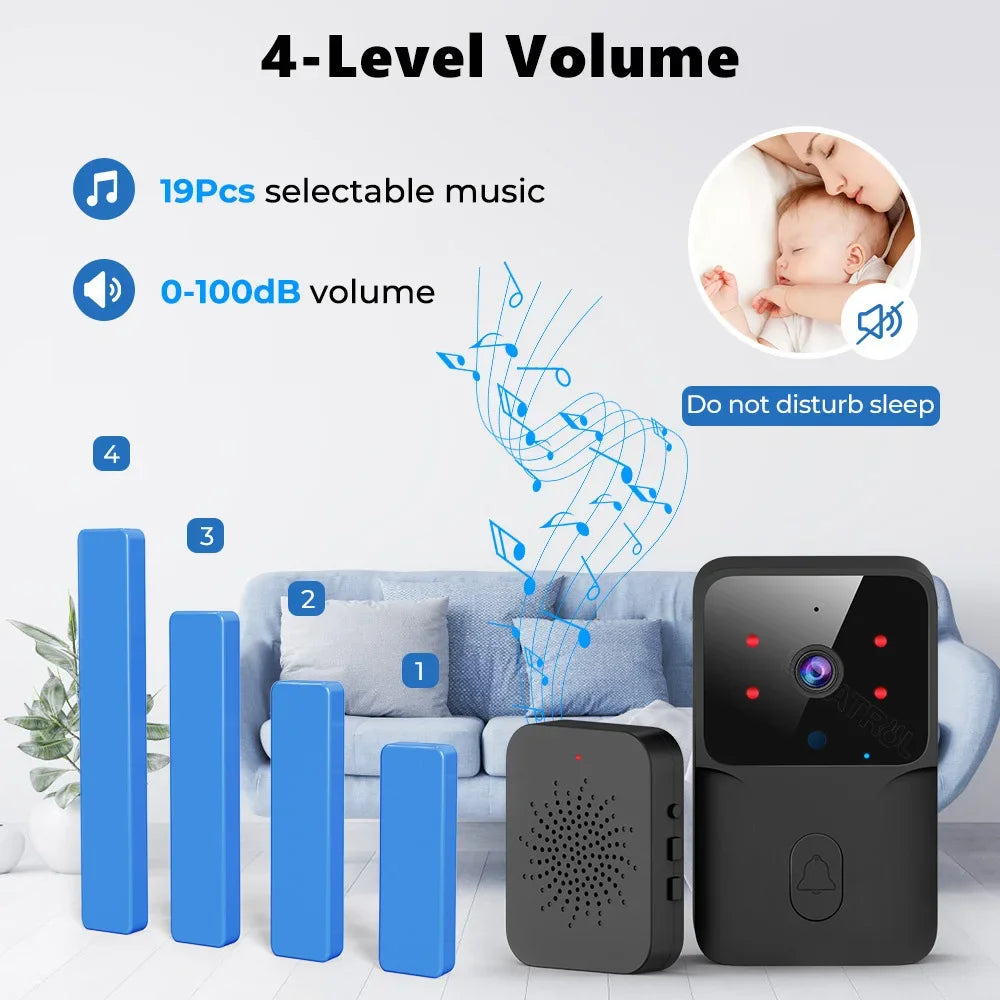 WiFi Video Doorbell Wireless HD Camera