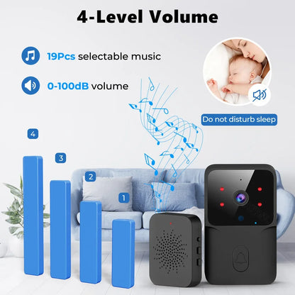 WiFi Video Doorbell Wireless HD Camera