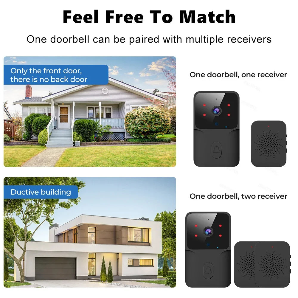 WiFi Video Doorbell Wireless HD Camera